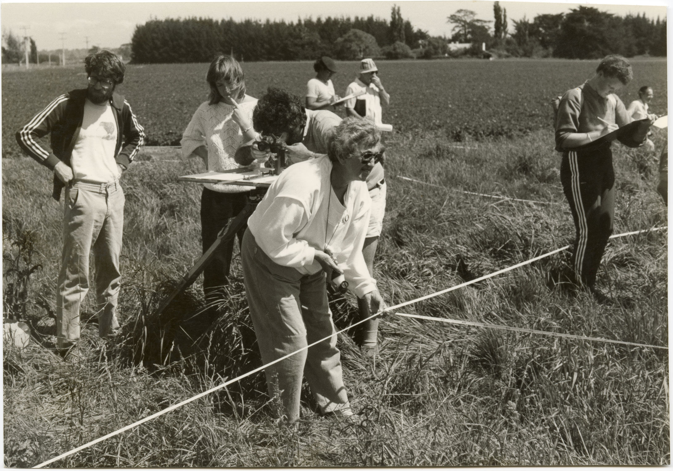 The contents of photo album held by Te Manawa show Mina to be a hands-on Director, engaged in all areas of the Manawatū Museum (now Te Manawa). Image courtesy of Te Manawa Museum.